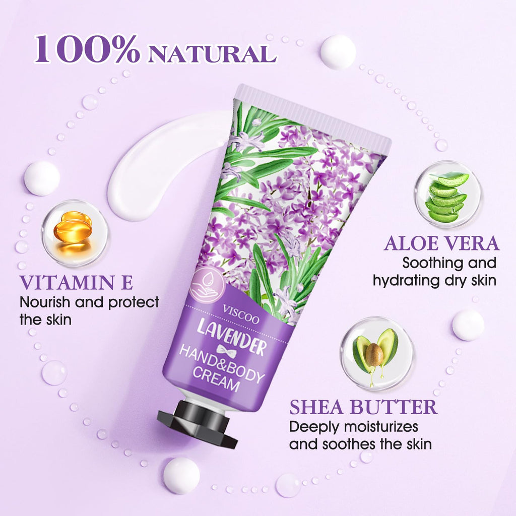 7 Pack Hand Cream Gifts Set for Women,Stocking Stuffers for Women,Teengirls,Christmas Gifts Bulk Gifts,Small Gifts,Mini Moisturizing Hand Lotion Travel Size in Bulk for Dry Cracked Hands