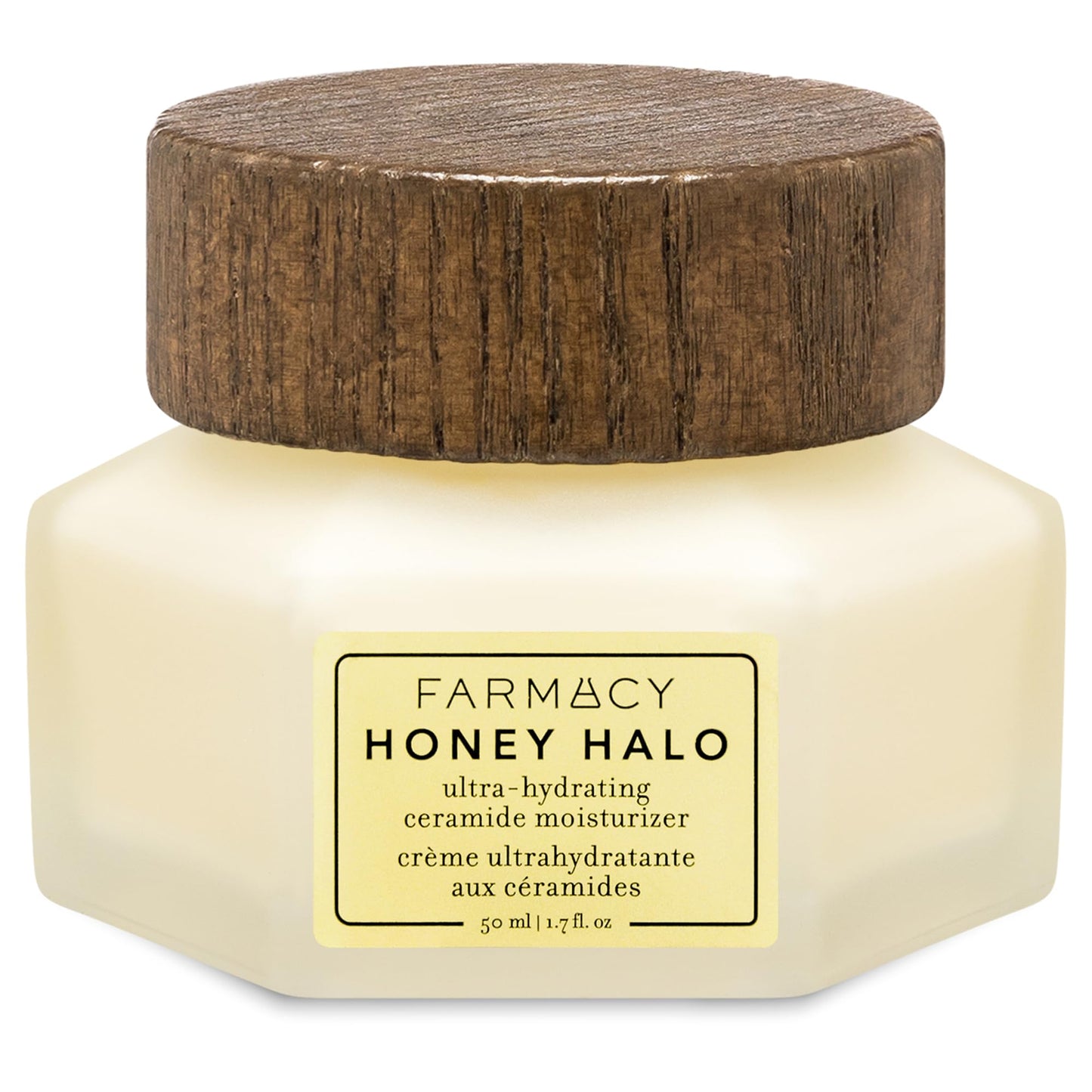 Farmacy Honey Cloud Lightweight Face Moisturizer - Hydrating Face Lotion Infused with Hyaluronic Acid, Peptides & Chamomile - Daily Facial Moisturizer for Oily, Sensitive, or Combination Skin (50ml)