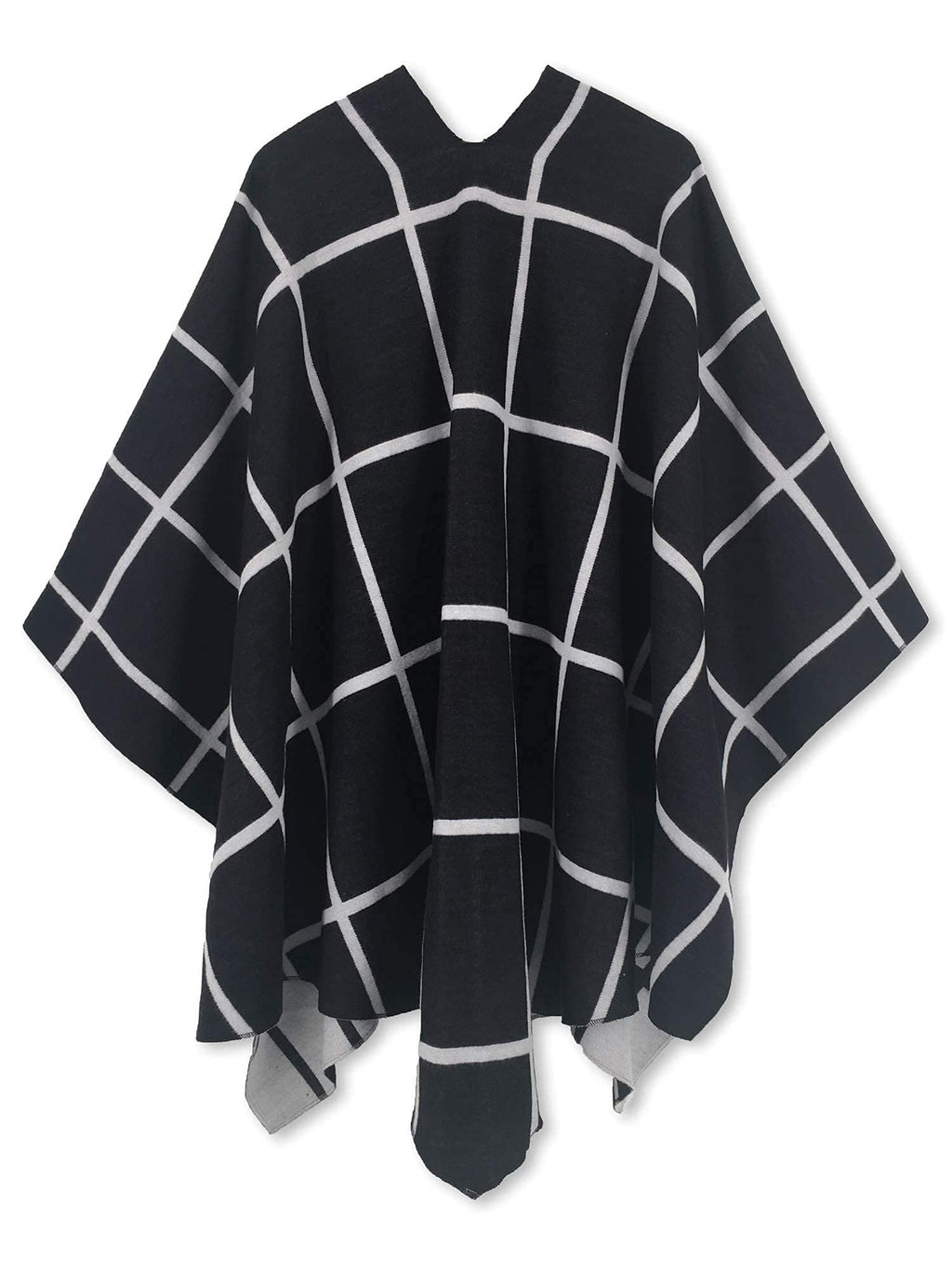 Moss Rose Women's Shawl Wrap Poncho Ruana Cape Open Front Cardigan Shawls for Fall Winter