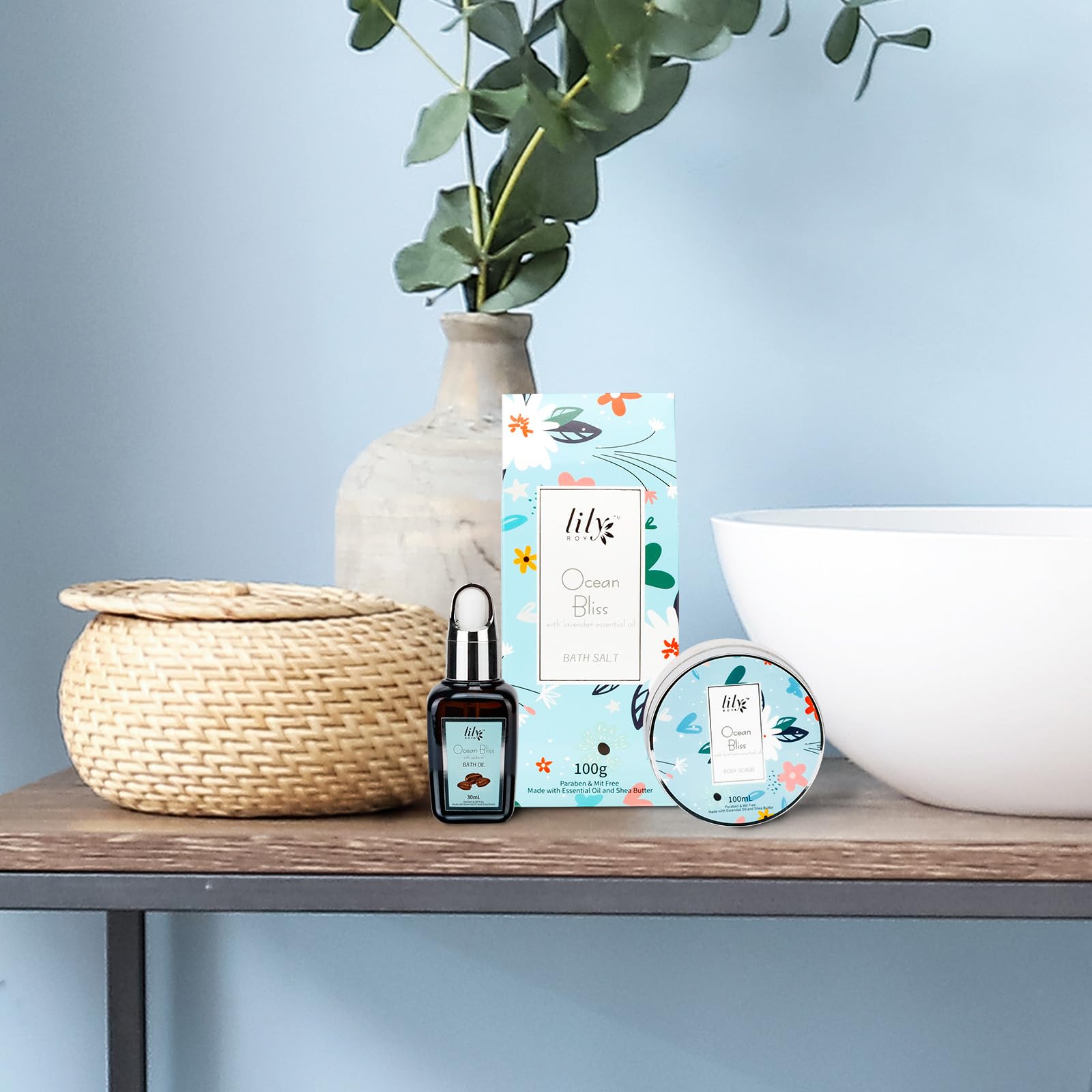 Christmas Gift Basket Set for Women - Ultimate 15-Piece Bath & Body Gift Set, Spa Gift Basket, Bath Collection | Birthday Gift, Mothers Day Gifts for Mom, Perfect Present for Her & Mom All Occasions