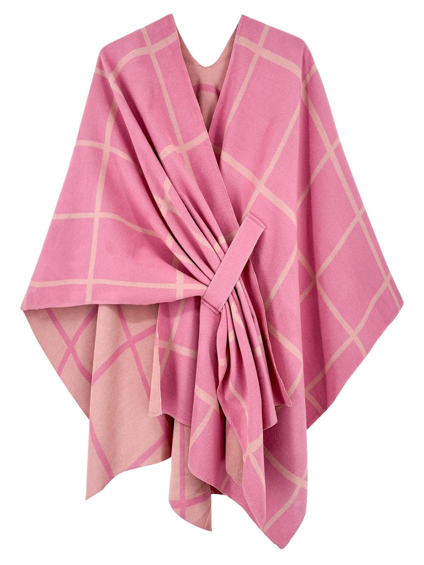 Moss Rose Women's Shawl Wrap Poncho Ruana Cape Open Front Cardigan Shawls for Fall Winter