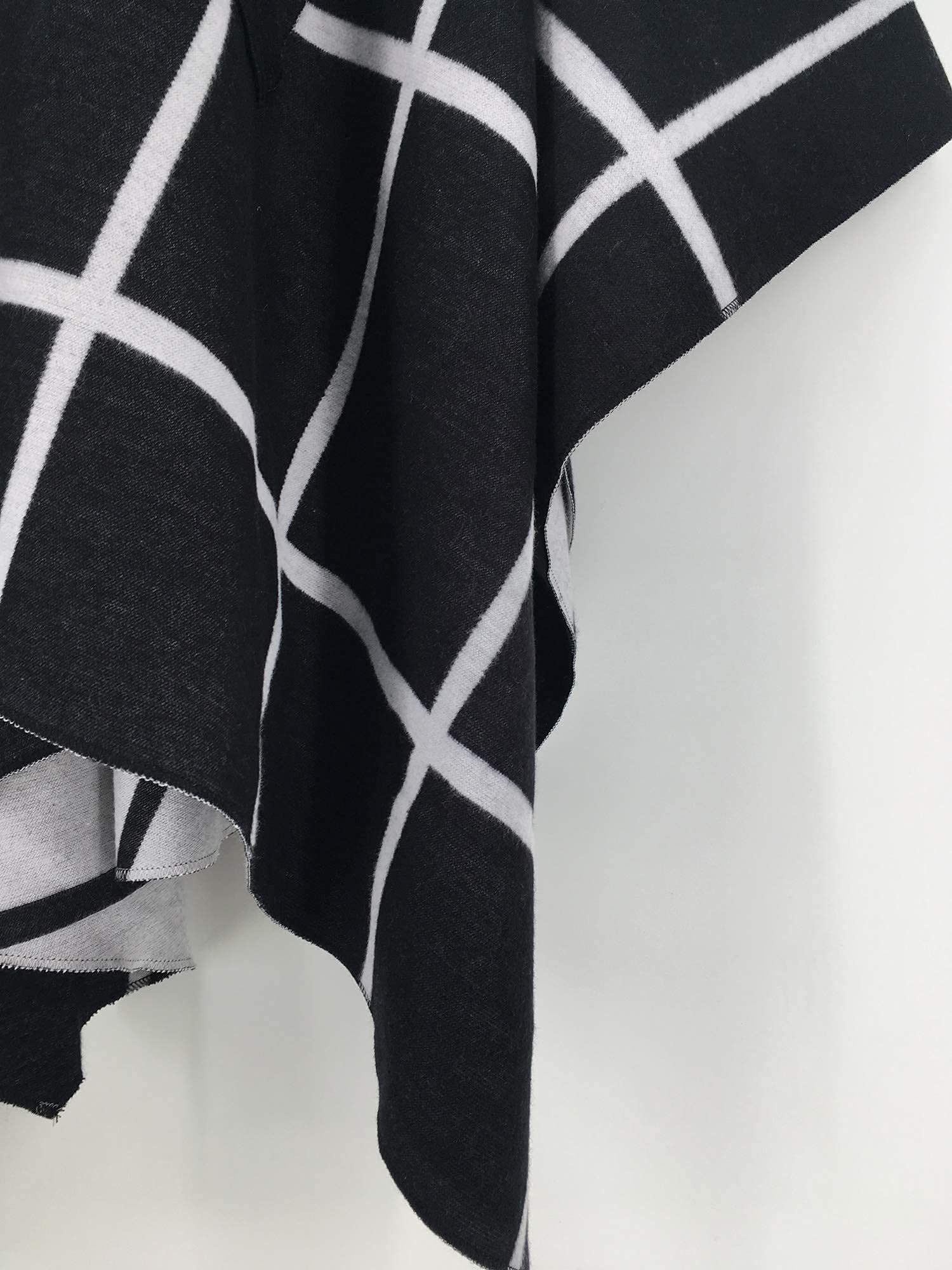 Moss Rose Women's Shawl Wrap Poncho Ruana Cape Open Front Cardigan Shawls for Fall Winter