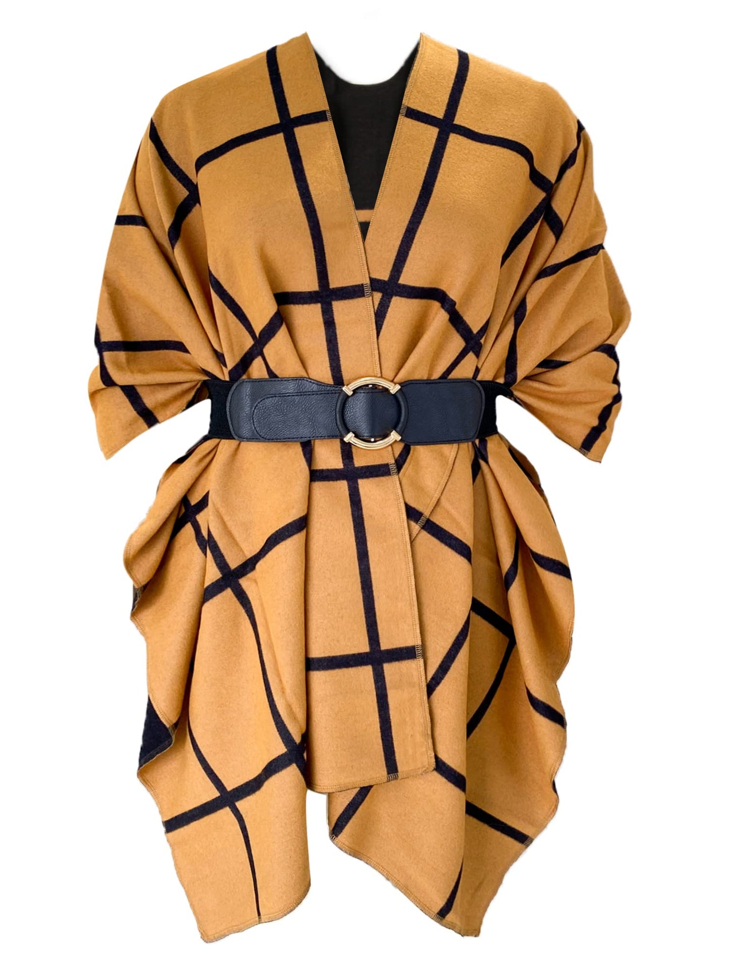 Moss Rose Women's Shawl Wrap Poncho Ruana Cape Open Front Cardigan Shawls for Fall Winter