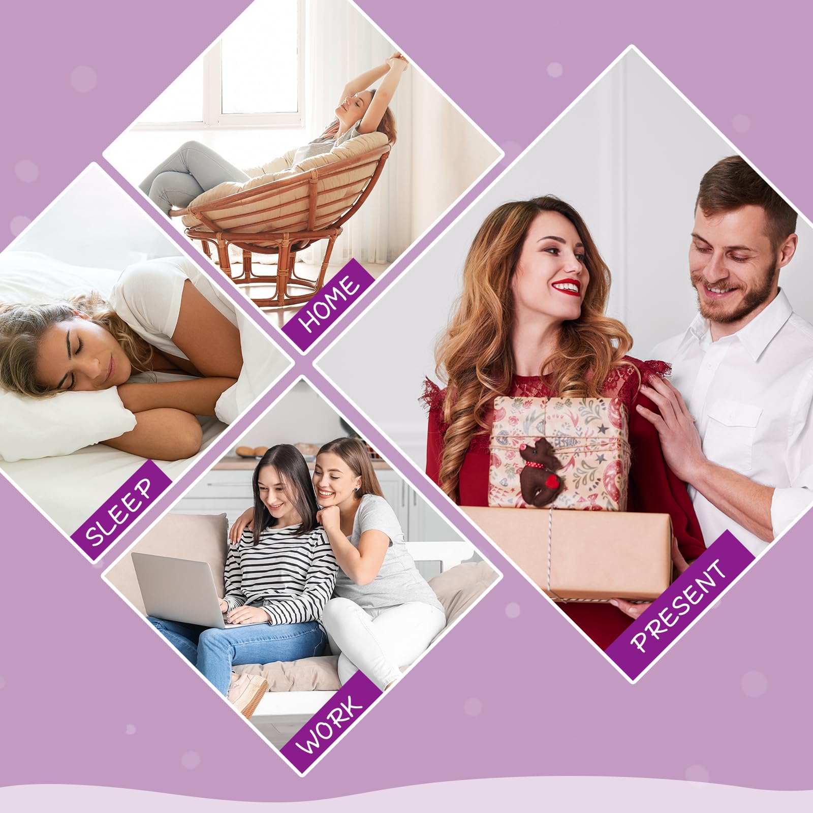 Fuzzy Socks for Women Gifts, Fluffy Cozy Plush Soft Slipper Socks for Fall Winter Christmas Warm Sleeping Home 5/6 Pairs