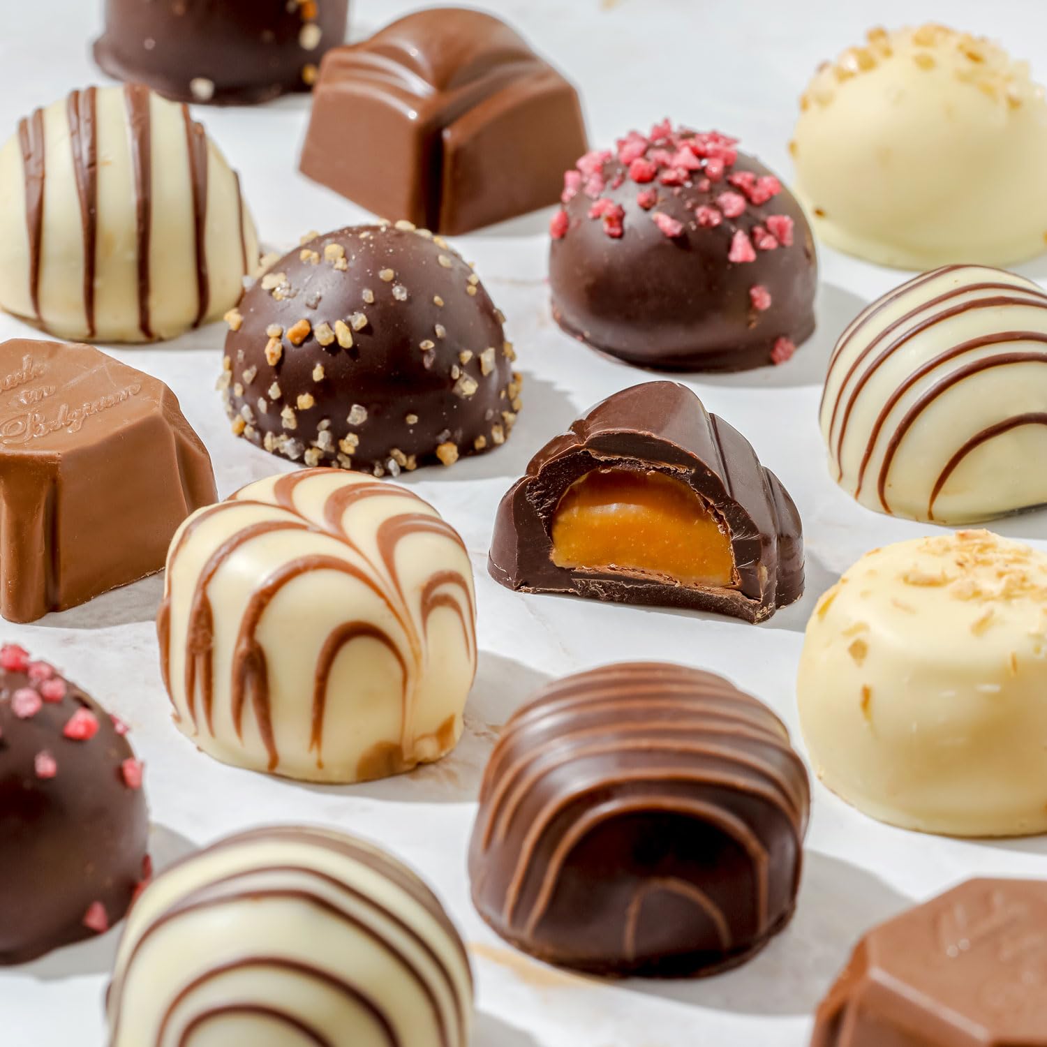 Chocolate Gift Basket, Candy Food Gifts Arrangement Platter, Gourmet Snack Box, Thanksgiving, Christmas, Holiday Present Idea, Corporate Him & Her, Men Women Sympathy Family Parties & Get Well- Bonnie & Pop