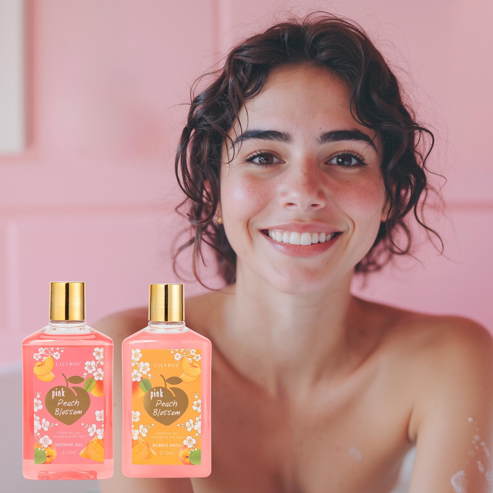 Christmas Gift Basket Set for Women - Ultimate 15-Piece Bath & Body Gift Set, Spa Gift Basket, Bath Collection | Birthday Gift, Mothers Day Gifts for Mom, Perfect Present for Her & Mom All Occasions