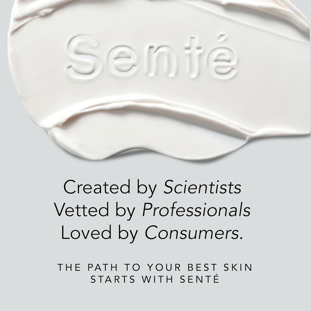 Senté HydraFirm Serum | Supports Collagen and Elastin Production | Restores Firmness and Plumps Skin | Formulated with Patented HSA and Peptides | 1 Fl Oz