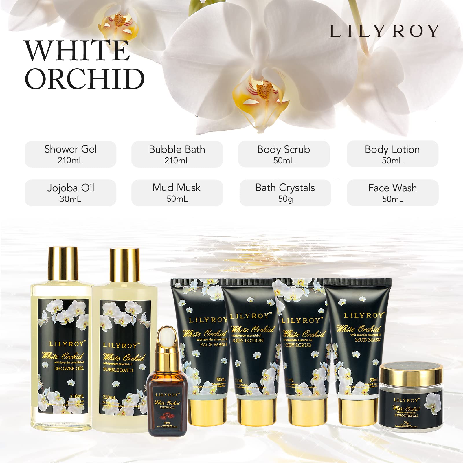 Christmas Gift Basket Set for Women - Ultimate 15-Piece Bath & Body Gift Set, Spa Gift Basket, Bath Collection | Birthday Gift, Mothers Day Gifts for Mom, Perfect Present for Her & Mom All Occasions