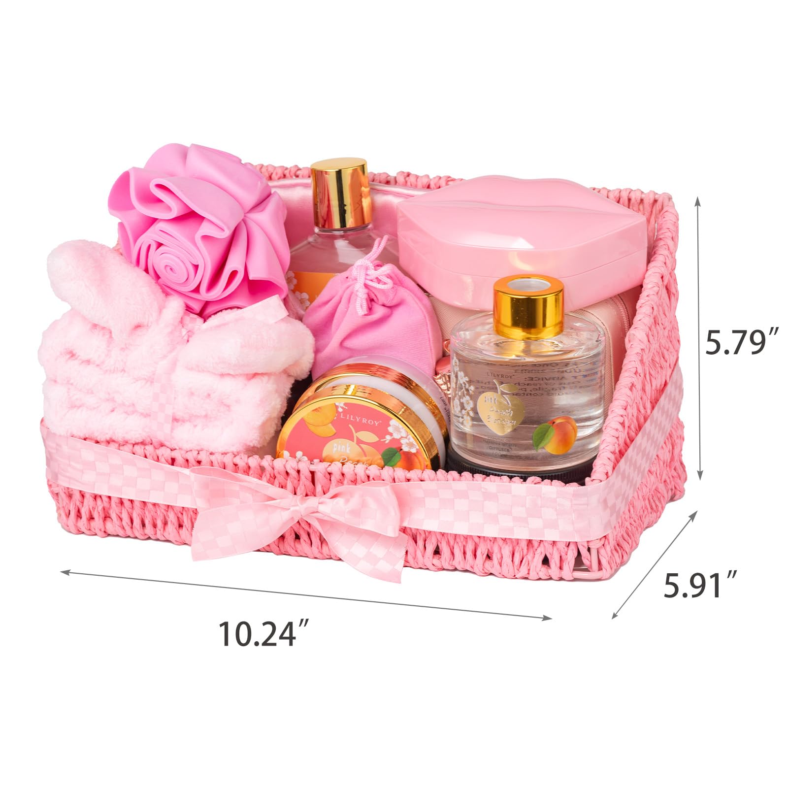 Christmas Gift Basket Set for Women - Ultimate 15-Piece Bath & Body Gift Set, Spa Gift Basket, Bath Collection | Birthday Gift, Mothers Day Gifts for Mom, Perfect Present for Her & Mom All Occasions