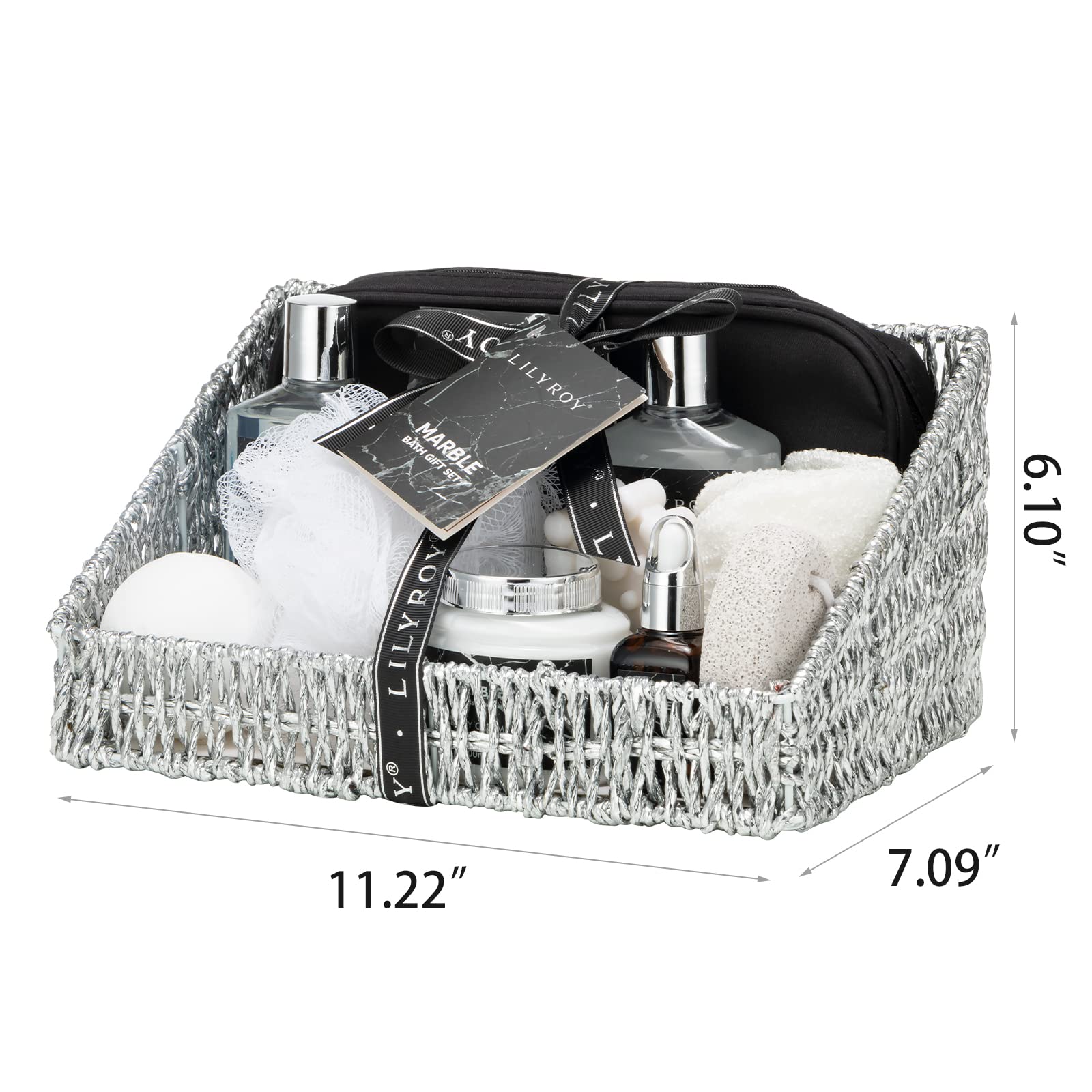 Christmas Gift Basket Set for Women - Ultimate 15-Piece Bath & Body Gift Set, Spa Gift Basket, Bath Collection | Birthday Gift, Mothers Day Gifts for Mom, Perfect Present for Her & Mom All Occasions