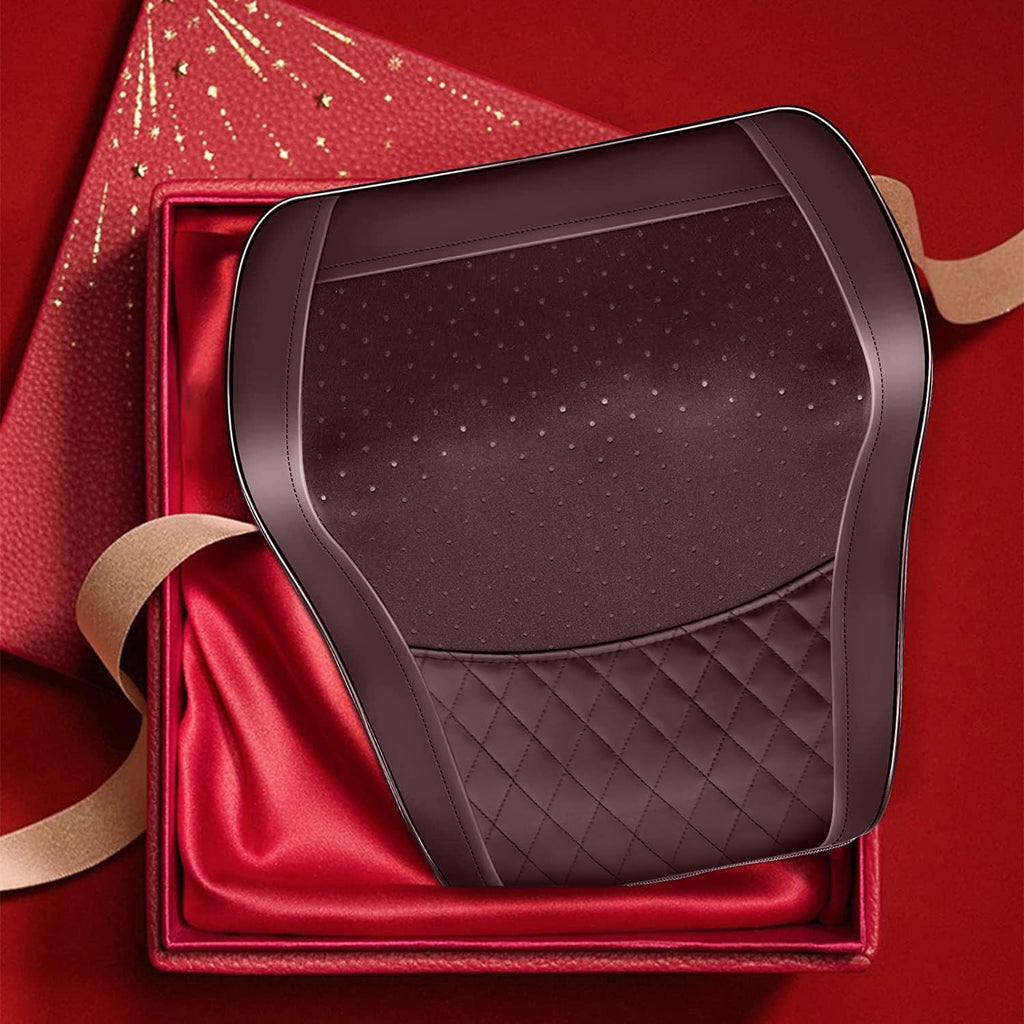 Boriwat Back Massager with Heat, 3D Kneading Massage Pillow for Back, Neck, Shoulder, Leg Pain Relief Deep Tissue, Gifts for Women Men Mom Dad