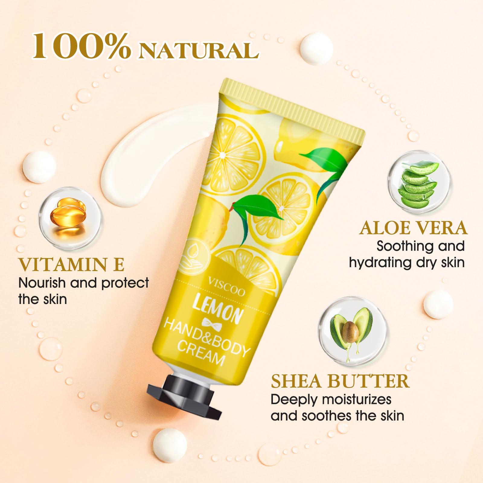 7 Pack Hand Cream Gifts Set for Women,Stocking Stuffers for Women,Teengirls,Christmas Gifts Bulk Gifts,Small Gifts,Mini Moisturizing Hand Lotion Travel Size in Bulk for Dry Cracked Hands