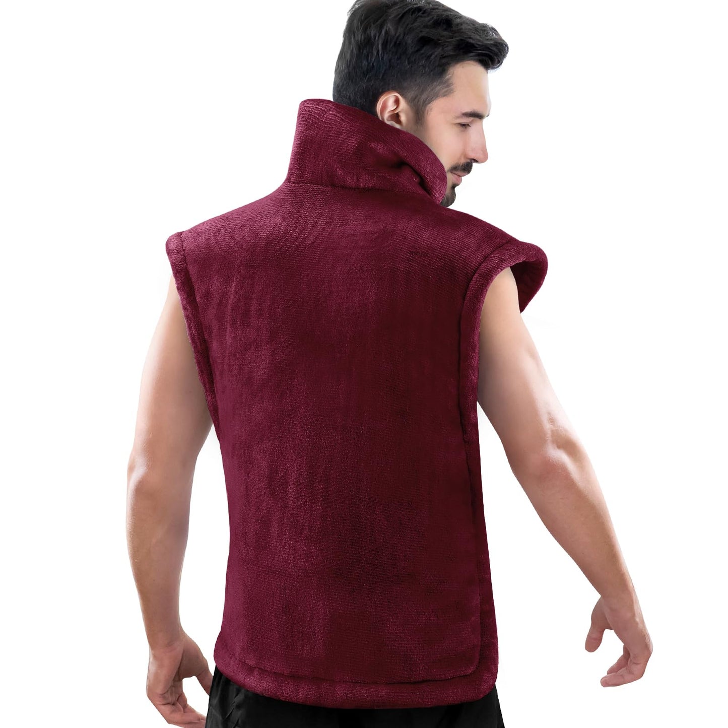 RENPHO Electric Heating Pad for Back, Birthday Christmas Gifts for Women Men Mom Dad Elderly, FSA Eligible Items Only List, Large Heat Pad for Neck Shoulders, 24"x33", ETL Certified, Gray