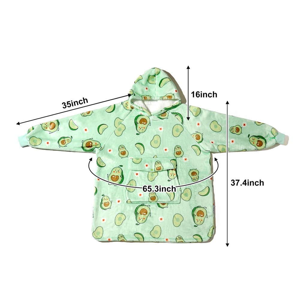 Krifey Wearable Blanket Hoodie, Oversized Sherpa Fleece Sweatshirt with Giant Pocket, Birthday Gifts for Women, Warm Christmas Gift for Mom, Wife, or Girlfriend