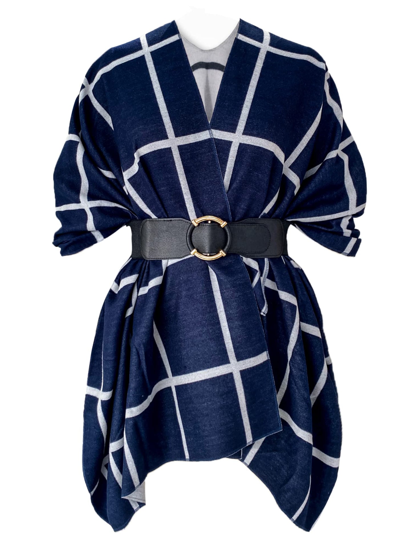 Moss Rose Women's Shawl Wrap Poncho Ruana Cape Open Front Cardigan Shawls for Fall Winter