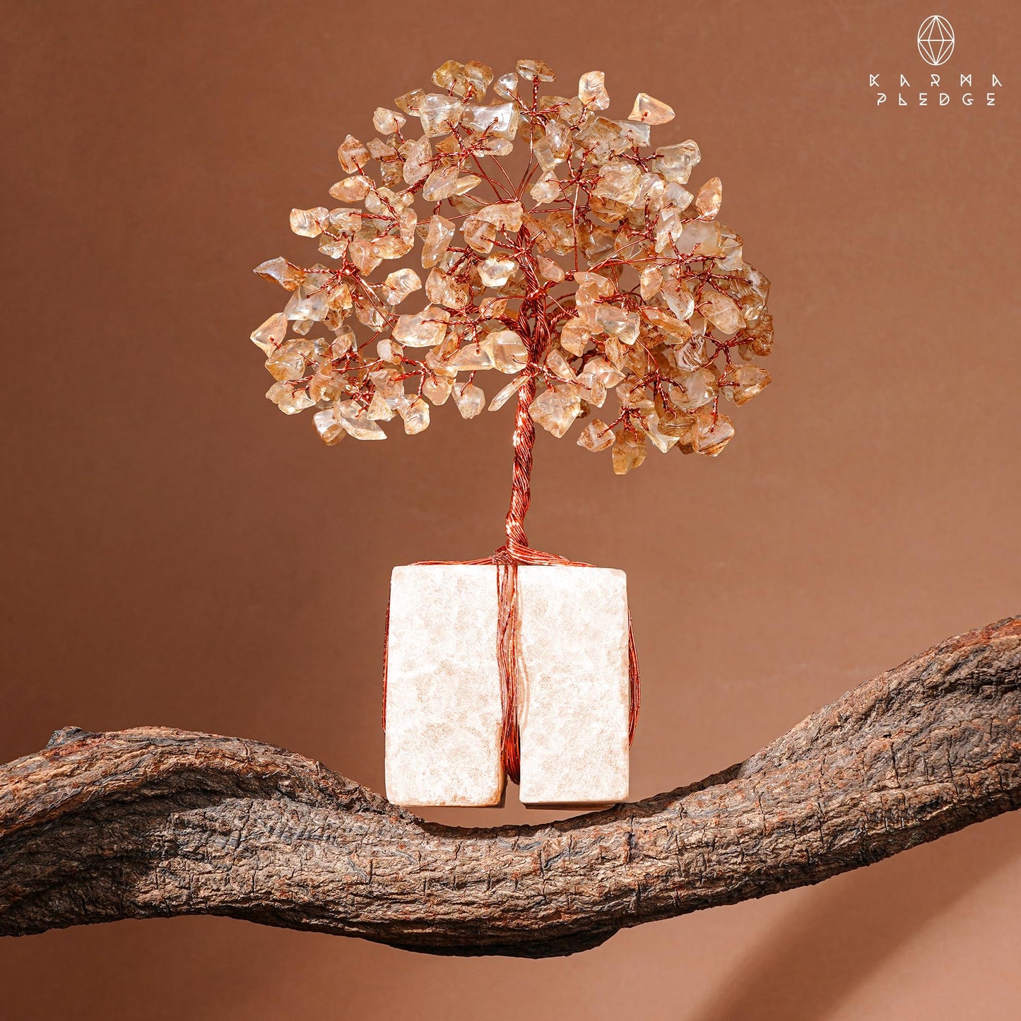 Crystal Tree of Life 7 Chakra Healing Crystals Trees for Home Decor, Office Desk Decor, Boho Decor, Handmade Bonsai Trees for Positive Energy, Money, Good Luck Birthday Gifts for Women, Mom