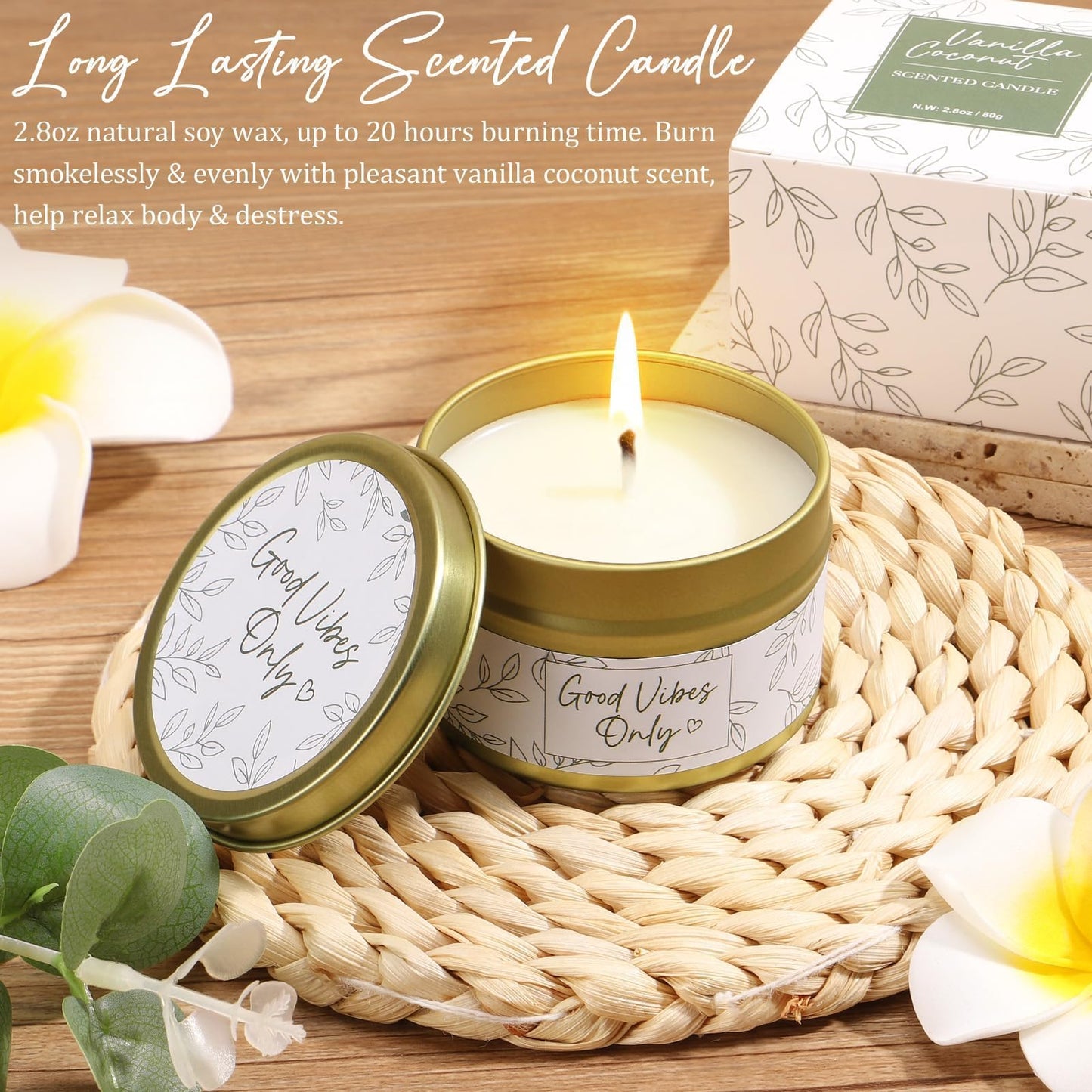 Self Care Gifts for Women Get Well Soon Gifts, Birthday Gifts for Women Care Package, Sympathy Gift Baskets Spa Gifts Set, Thinking of You Inspirational Christmas Gifts for Mom Her Friend Sister Wife