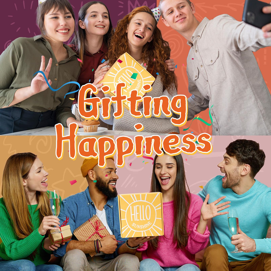 Gift Baskets for Women, 9pcs Unique Happy Birthday Gifts for Women, Best Mothers Day Christmas Gifts Get Well Soon Basket Appreciation Ideas Box w/Tumbler Her Mom Sister Friend Friendship Teacher