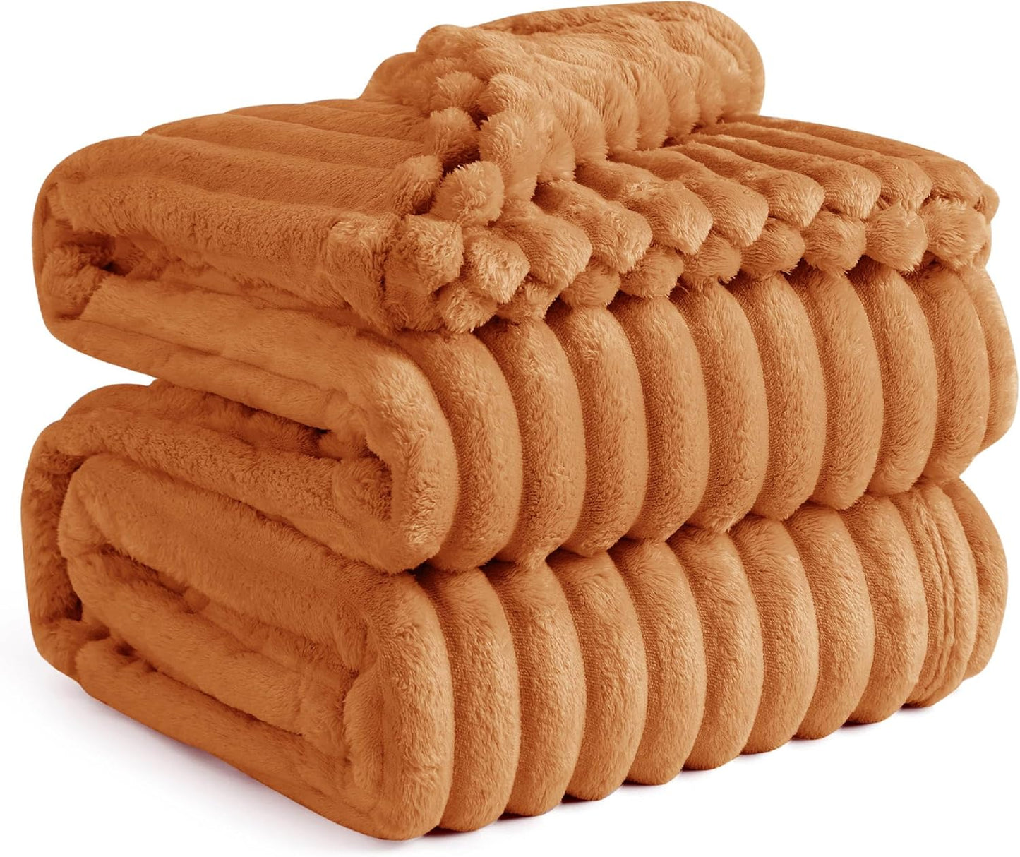 Bedsure GentleSoft White Throw Blanket for Couch - Cozy Blanket for Women, Cute Fleece Throw for Girls, Christmas Birthday Gifts for Women Men Teen, Room Home Boho Fall Decor, Off White, 50x60 Inches