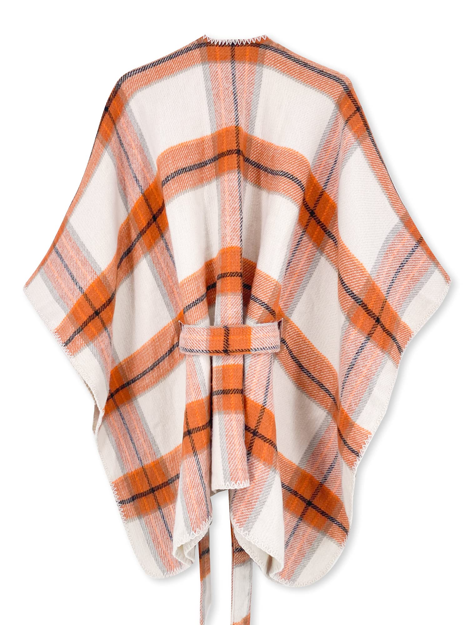 Moss Rose Women's Shawl Wrap Poncho Ruana Cape Open Front Cardigan Shawls for Fall Winter