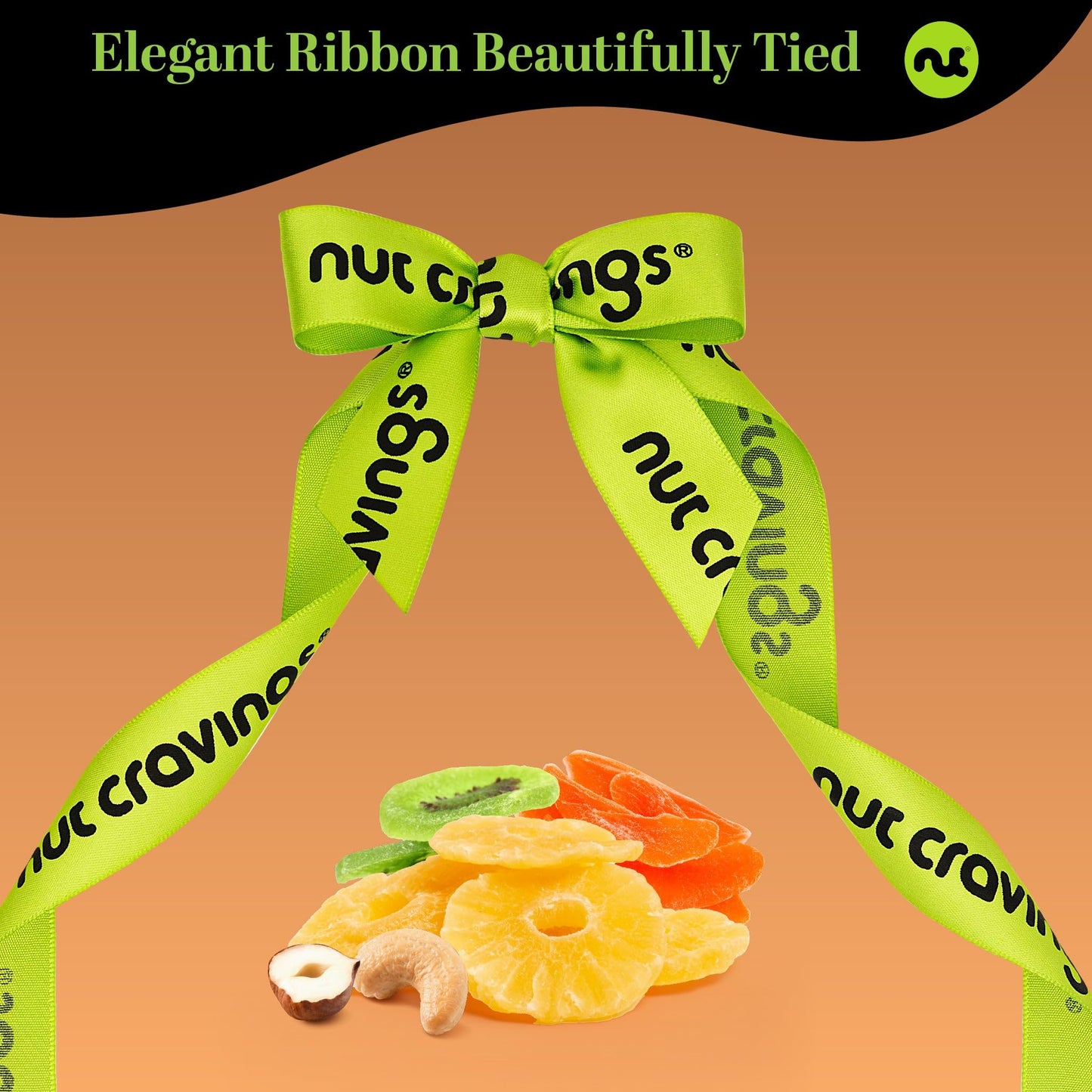 NUT CRAVINGS - Thanksgiving Mixed Nuts Gift Basket in Red Gold Box (7 Assortments, 1 LB) Holiday Xmas Christmas Food Arrangement, Healthy Snack Care Package, Food Assortments