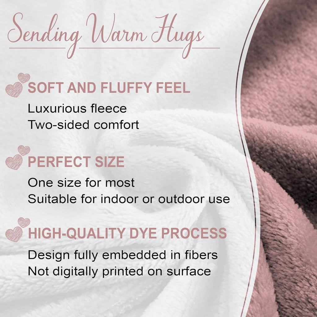 Spoiled Wife Fleece Wearable Blanket Hoodie - Mothers Day Gifts for Wife from Husband - Birthday Wife Gifts Ideas