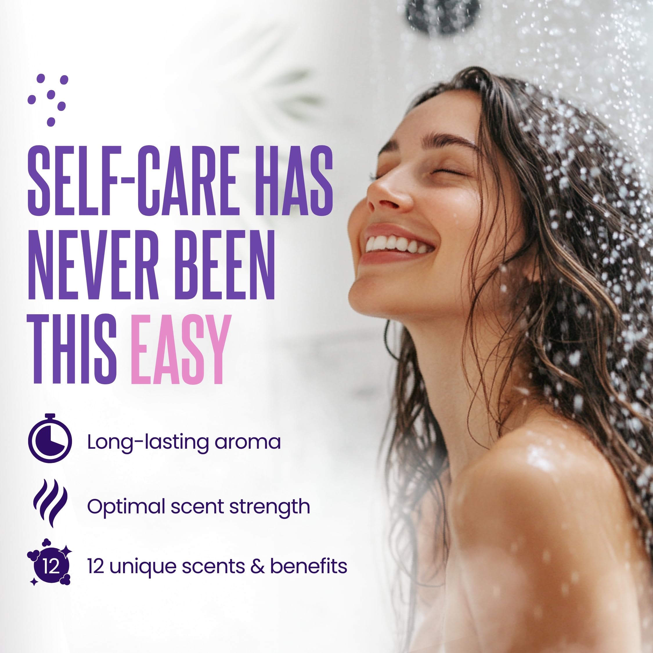 Cleverfy Shower Steamers Aromatherapy – Stocking Stuffers for Teen Girls, Women and Wife – Christmas Gifts for Teens and Women – White Elephant Gifts for Adults – 6 Tablets