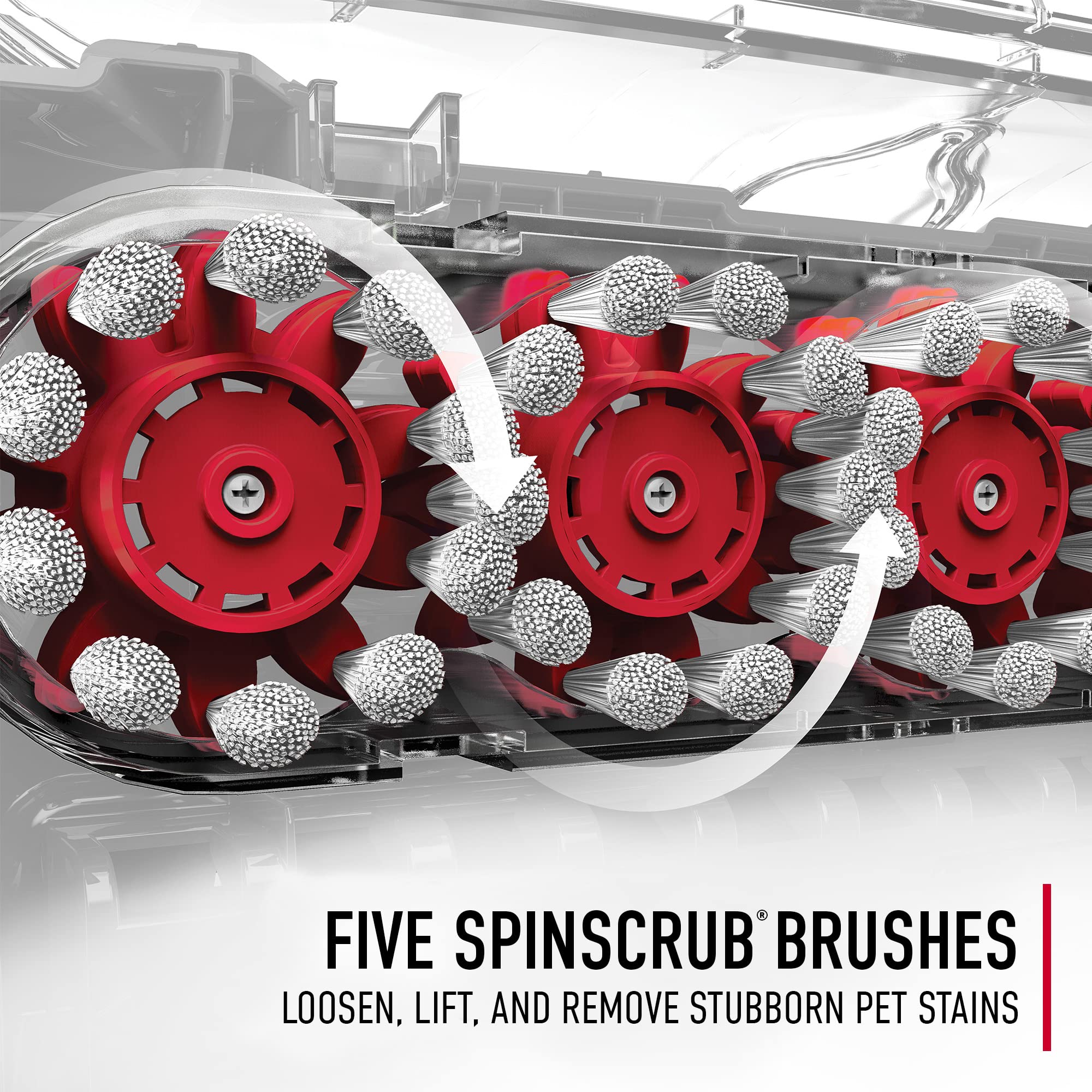 Hoover PowerScrub Deluxe Carpet Cleaner Machine for Carpet and Upholstery, Deep Cleaning Carpet Shampooer Machine with Multi-Purpose Tools, Pair Carpet Cleaner Solution