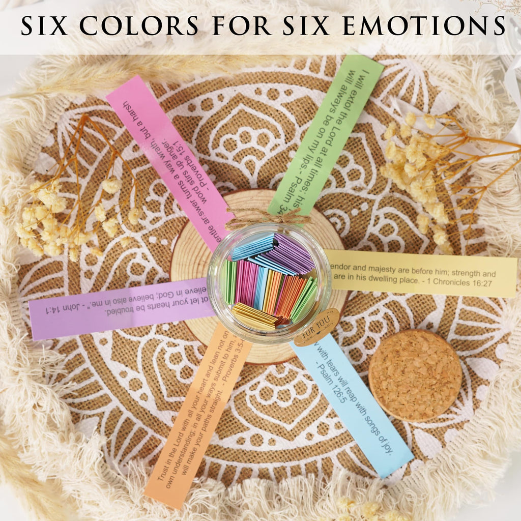 Read This When Bible Verses Jar for Daily Encouragement – Christian, Birthday & Christmas Gifts for Women; Great Gift for Mom, White Elephant Gift & Stocking Stuffer for Women