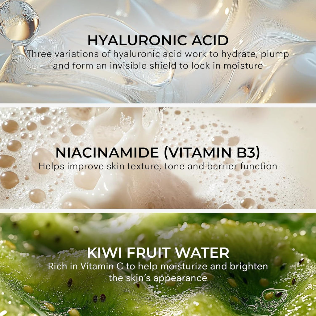 COSMEDIX Surge Hyaluronic Acid Booster for Face - Ultra Hydrating Face Serum with Vitamin C & Niacinamide Softens, Brightens & Moisturizes Skin - Facial Skin Care Product for Fine Lines & Wrinkles