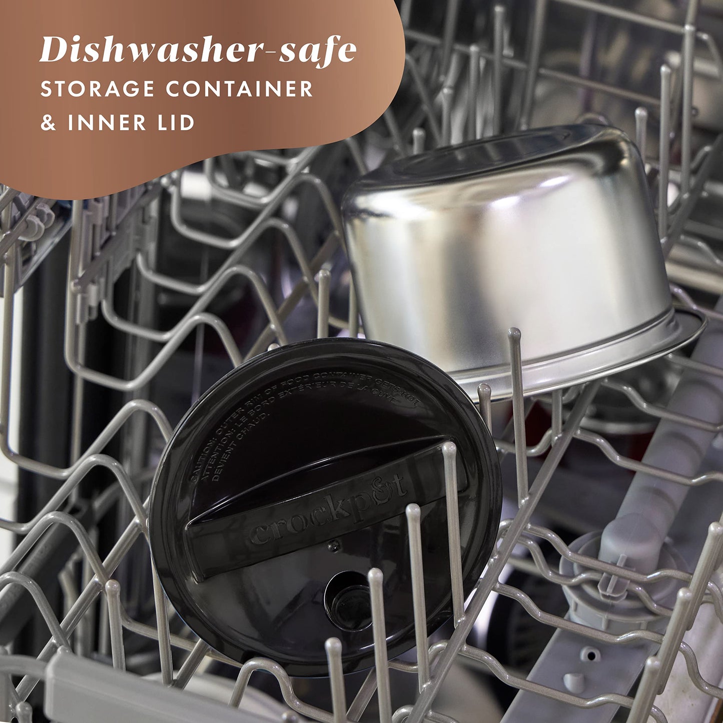 Crock-Pot 20-Ounce Electric Lunch Box, Portable Food Warmer, Blush Pink | Perfect for Travel, Car, On-the-Go | Spill-Free, Dishwasher-Safe