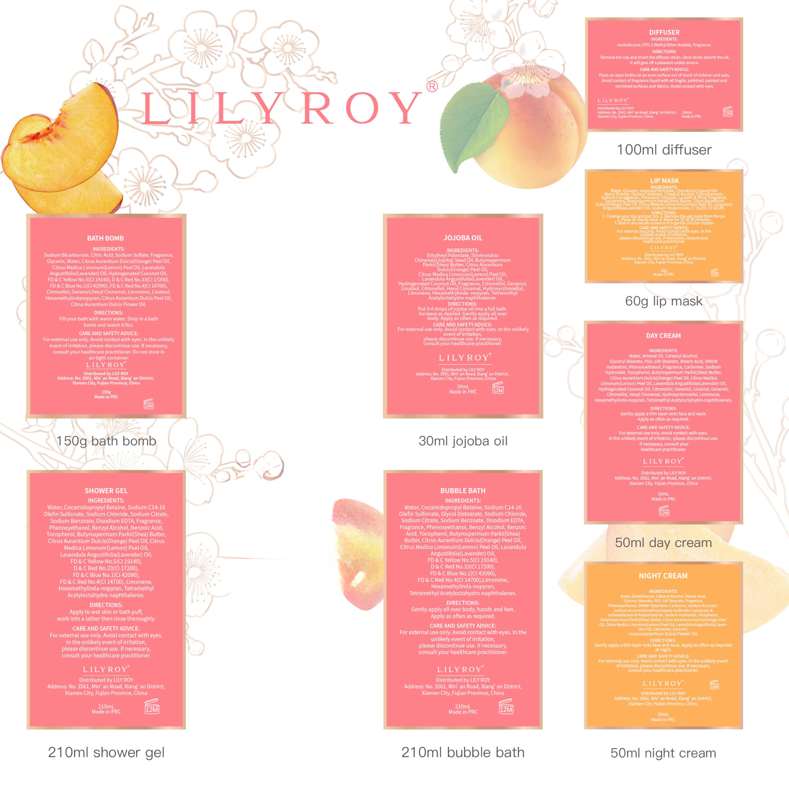 Christmas Gift Basket Set for Women - Ultimate 15-Piece Bath & Body Gift Set, Spa Gift Basket, Bath Collection | Birthday Gift, Mothers Day Gifts for Mom, Perfect Present for Her & Mom All Occasions