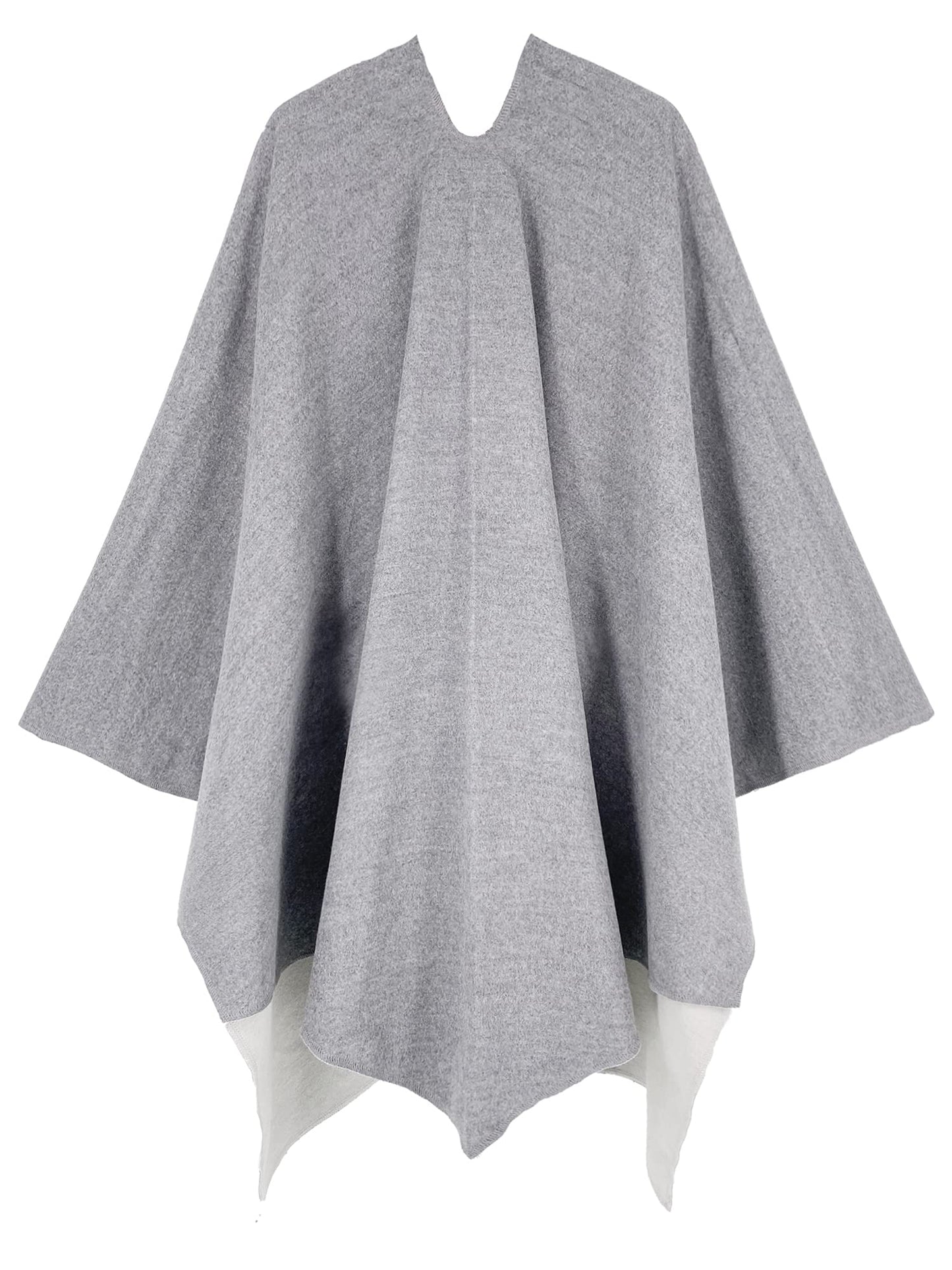 Moss Rose Women's Shawl Wrap Poncho Ruana Cape Open Front Cardigan Shawls for Fall Winter