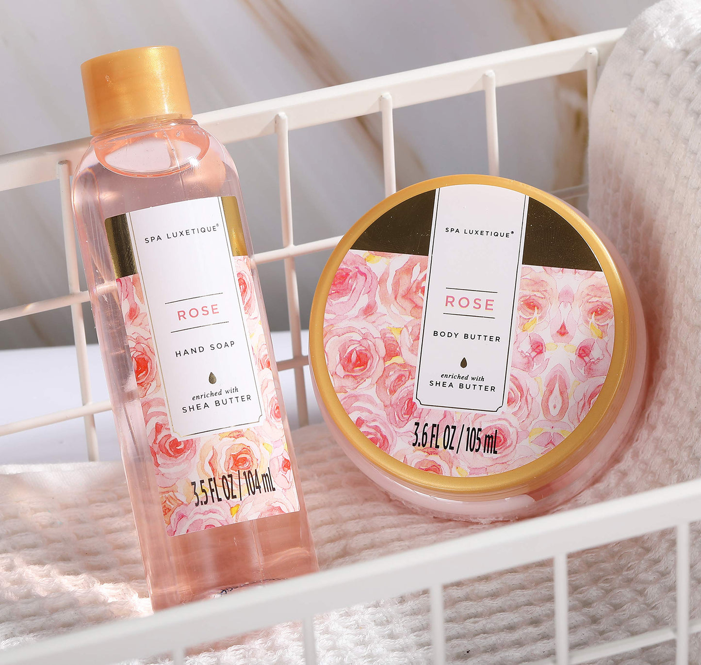 spa luxetique Gift Baskets for Women, Spa Gifts for Women - 10pcs Lavender Sets with Body Lotion, Bubble Bath, Relaxing Bath Sets, Birthday Christmas Gifts for Her