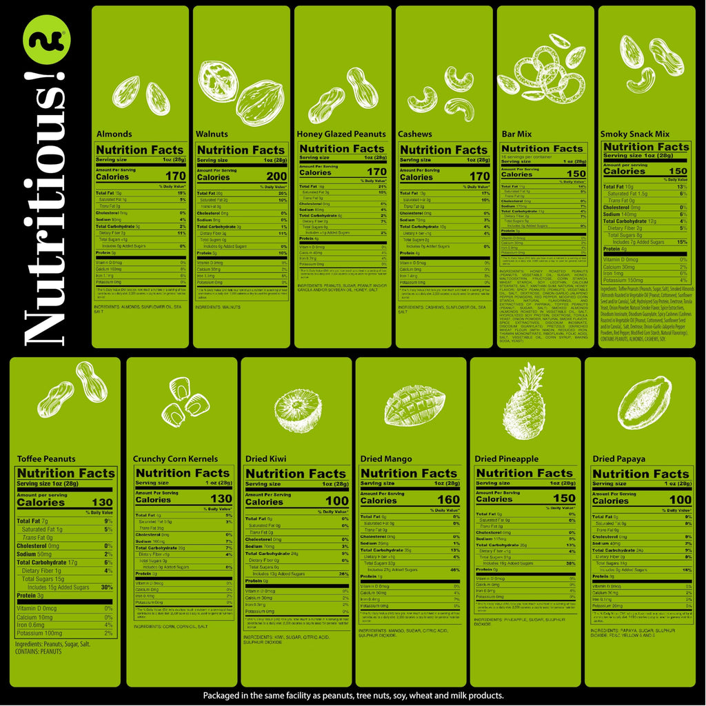 NUT CRAVINGS - Thanksgiving Mixed Nuts Gift Basket in Red Gold Box (7 Assortments, 1 LB) Holiday Xmas Christmas Food Arrangement, Healthy Snack Care Package, Food Assortments