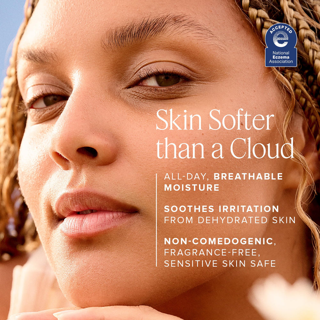 Farmacy Honey Cloud Lightweight Face Moisturizer - Hydrating Face Lotion Infused with Hyaluronic Acid, Peptides & Chamomile - Daily Facial Moisturizer for Oily, Sensitive, or Combination Skin (50ml)