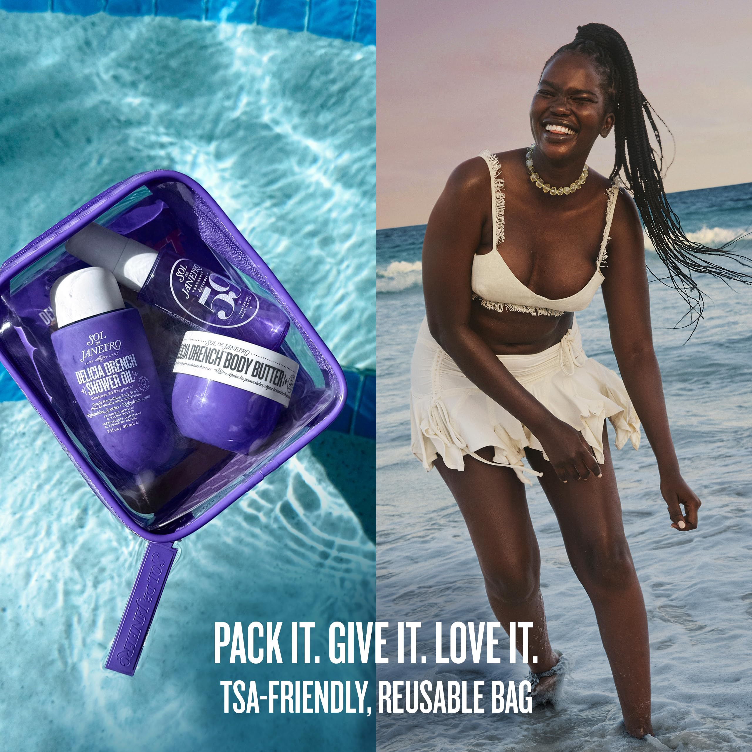 SOL DE JANEIRO Jet Set | Travel Shower Kit