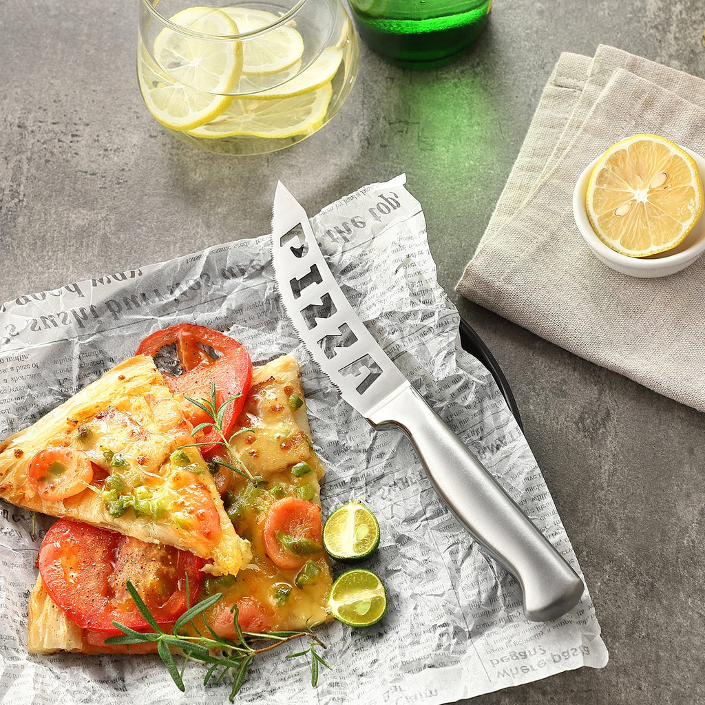 McCook® Knife Sets, German Stainless Steel Kitchen Knife Block Sets with Built-in Sharpener