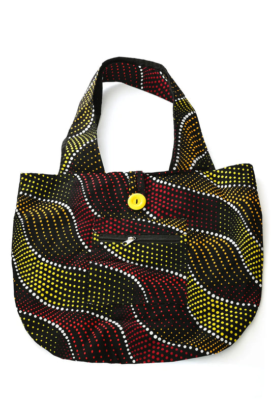 Assorted Colorful Cotton Tote Bag 4