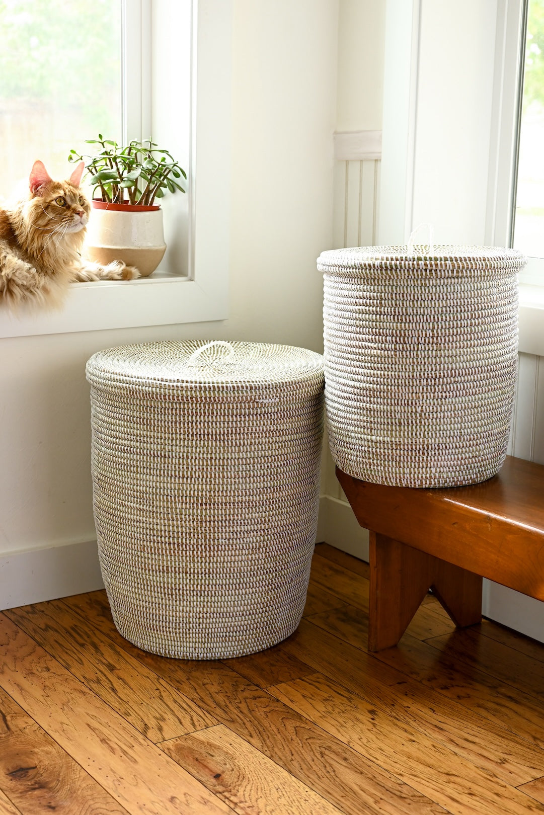 White Sand Dune Hamper Set