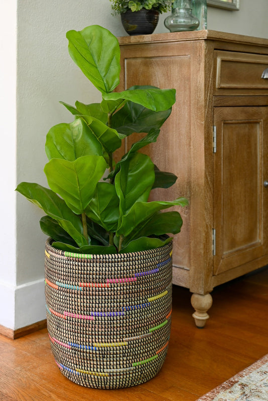 Sable Swirl Bath Bin Basket