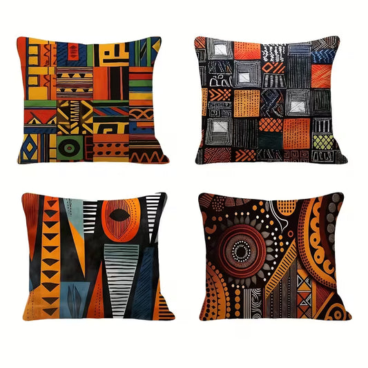 African Printed Pillow Covers