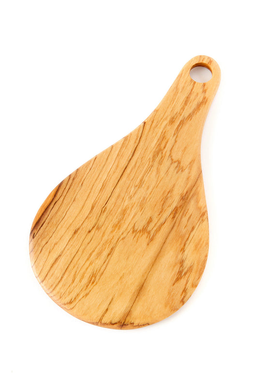 Kenyan Wild Olive Wood Round Fromage Tray