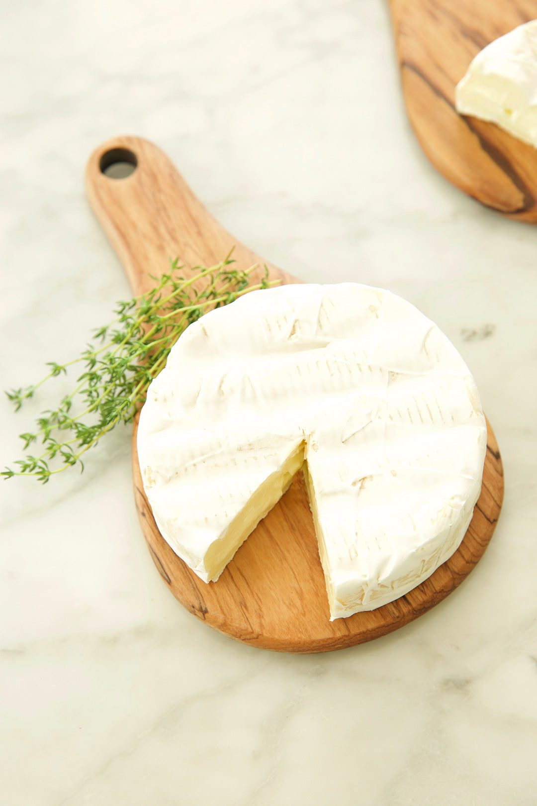 Kenyan Wild Olive Wood Round Fromage Tray