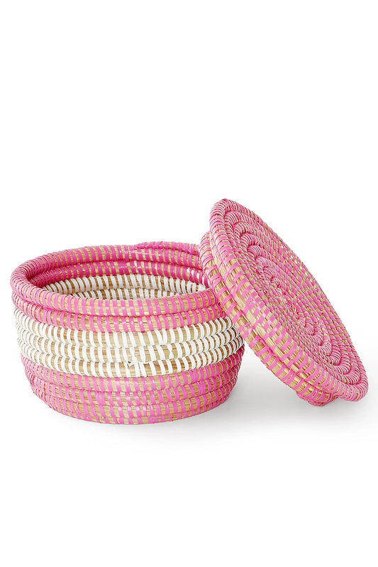 Little Pink Macaron Basket