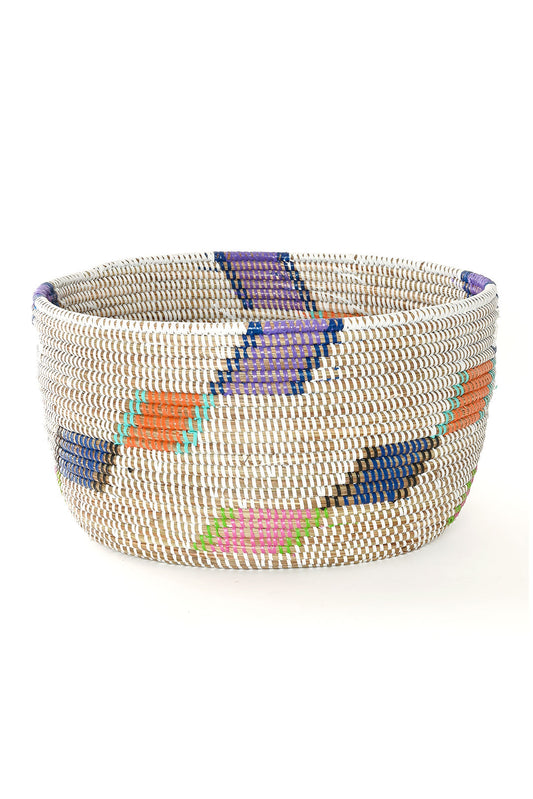 Set of Two Diagonal Diamond Nesting Storage Baskets