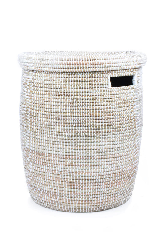 Solid White Peace Corps Hamper