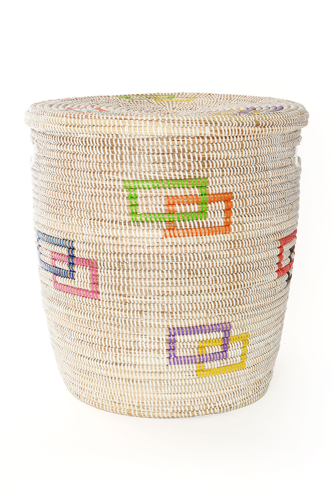 Colorful Perfect Match Flat Lid Storage Basket